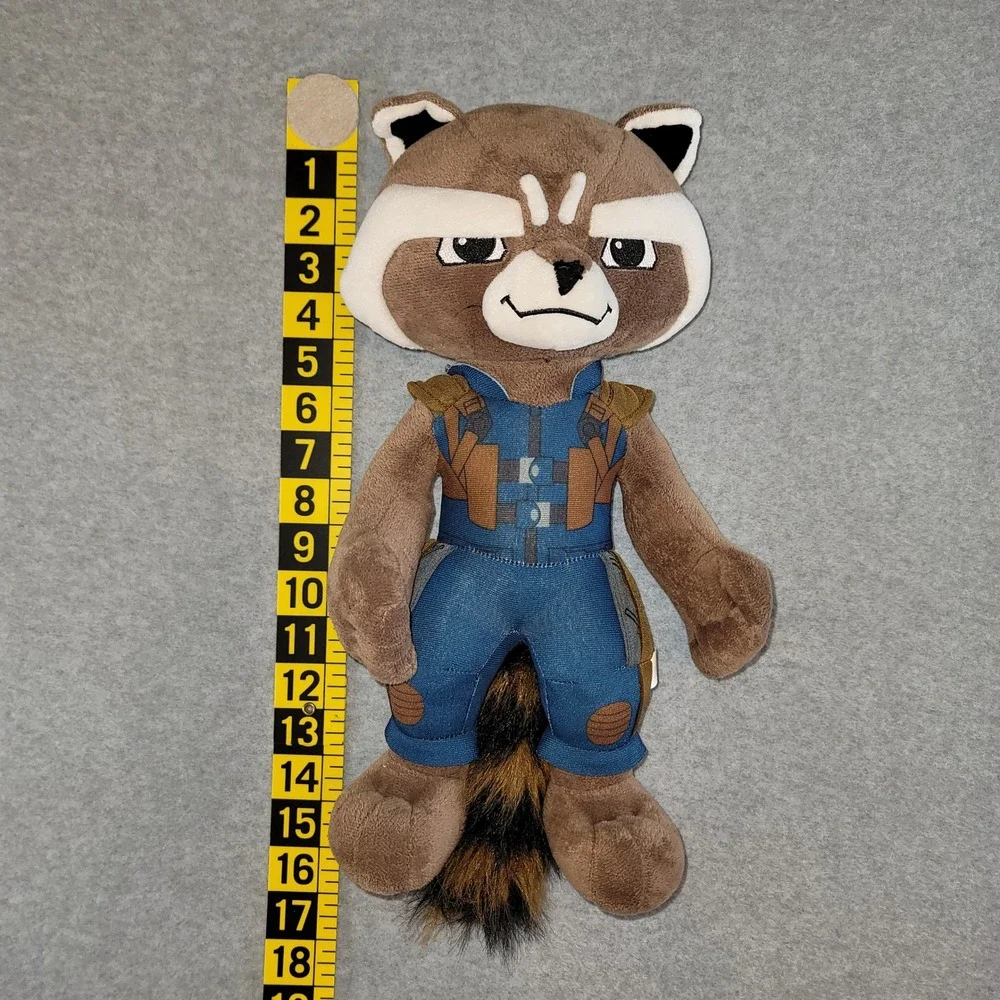 Marvel Guardians of the Galaxy Rocket Raccoon Plush Just Play 16 inch Stuffed